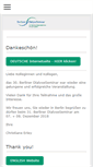 Mobile Screenshot of berliner-dialyseseminar.de